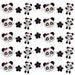 M2MG Panda Print Your Own Ribbon Graphics Holiday 7/8 Inch