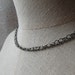 Rosalie Hale's necklace as seen in Twilight Simple Oxidized Silver Chain