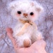 Gabby, Collectible Handmade Mohair Bear