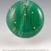 CLEARANCE....Malachite... organic lampwork CABOCHON Growing Edge Glass SRA
