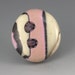 Border....glass handmade lampworked CABOCHON jewelry cabs pendants organic Growing Edge Glass SRA