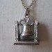 Liberty Bell Necklace Silver Pendant