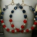 AMERICA The BEAUTIFUL Large Hoop Earrings