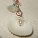 She Sells SHABBY SEASHELLS Ornament, Suncatcher, Rearview Mirror Jewel, Home Decor