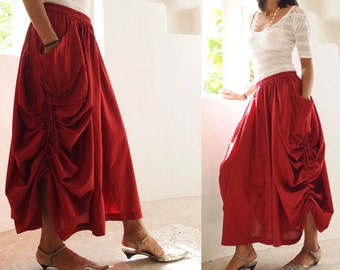 Helen Skirt/Pants cotton convertible M or L