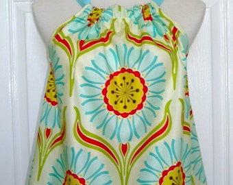 Pillowcase DRESS or TOP - Heather Bailey - Pop Garden - Made in ANY Size - Boutique Mia