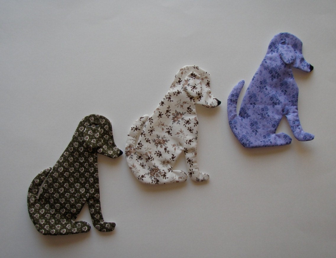 Dog Appliques For Quilts Style 2 Lot 21