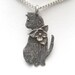 Adorable Kitty Cat Necklace N2212