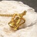RESERVED Crown Necklace Pendant N4558