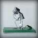 Tebowing - robot recycled art sculpture - kitchen robot