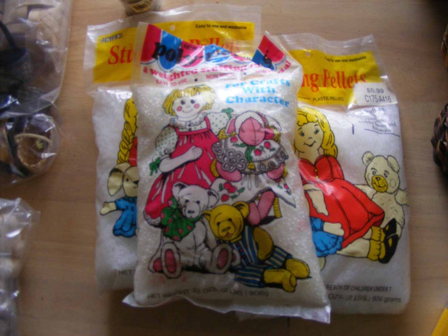 stuffing material for soft toys