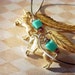 Unicorn Earrings Magical Glitter Fairy Tale Dangles Sparkle Hoops Gold Silver Mythical Creature Gift for Her Teen Girl