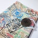 NEW World travel stamps - Passport Cover passport holder passport case