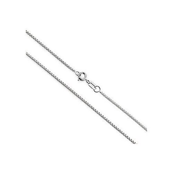 Sterling silver box chain 18 inch Clearance