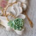 Amazing Grace III... ((green rose pendant necklace))