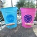 Personalized Small Pail Gift Bucket - BLUE - Last One