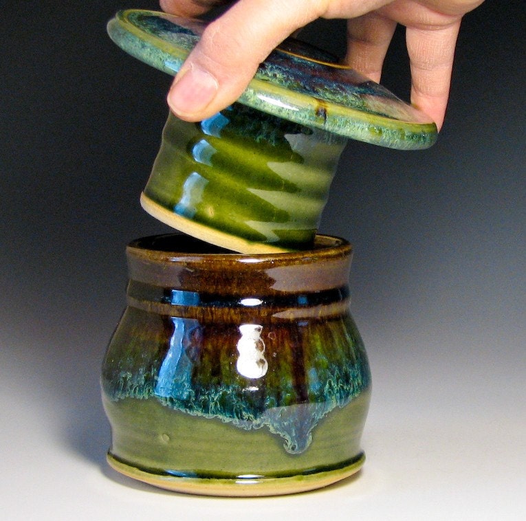 Stoneware French Butter Bell