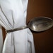 vinTage SPOON TIEBACKS Tie Backs 1 EcLecTic PaiR--siLverpLaTe or sterLing--REcycled / REpurposed / UPcycled--SO uniQue-ugot2C