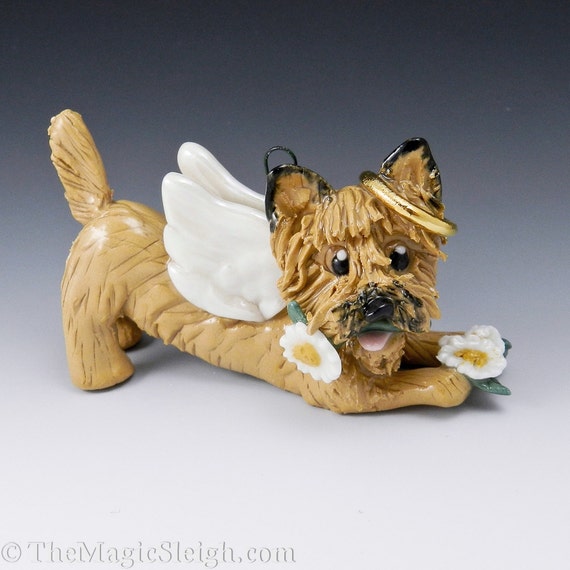 cairn terrier garden ornament