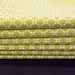 Olive Green Print Napkins - set of 6