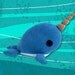 Narwhal Plush Stuffed Toy Softie