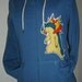 Typhlosion Cyndaquil Pokemon Blue Hoodie Jacket
