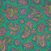 Mod Preppy Paisley - Vintage Fabric 50s 60s New Old Stock Pink Green 36 in wide Juvenile