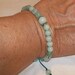 Sea Foam Green Mala Japa Prayer Bracelet