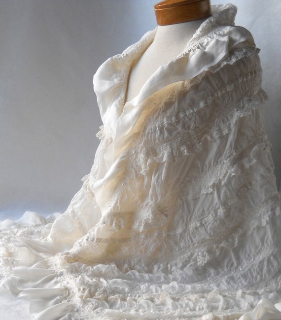 bridal wrap ivory