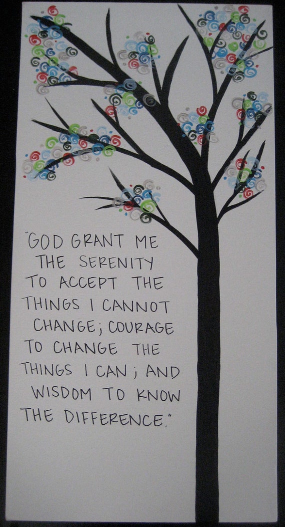 The Serenity Prayer Tree