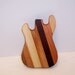 Mini Guitar Cutting Board