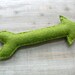 SALE Moss Plush Felt Arrow Decor // Green // by OrdinaryMommy on Etsy