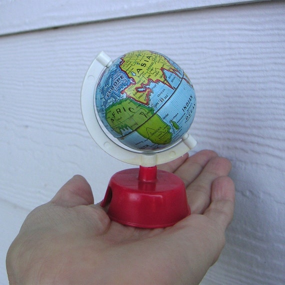 world globe pencil sharpener