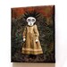 Lou Anne - ON SALE - an original spooky collage for Halloween or just to scare yourself