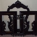 Picture Frames Black Open Frames Wall Gallery Set of 6 Frames. Wedding. Home Decor. Nursery. Gift. Child.