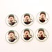 Snowman Buttons. Handmade Buttons. Winter Sewing Buttons. 6.
