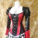 WAS 145 Ring Master Corset Costume Oufit-Jacket Only-size medium, ready to ship