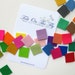 Wool Felt Sample Card, Choose Your Own Samples