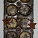 Altered Art - Vintage Muffin Tin - Halloween - Coven - Kitchen Witches