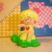 Apple Dumplin Sitting on Tea Time Turtle Miniature