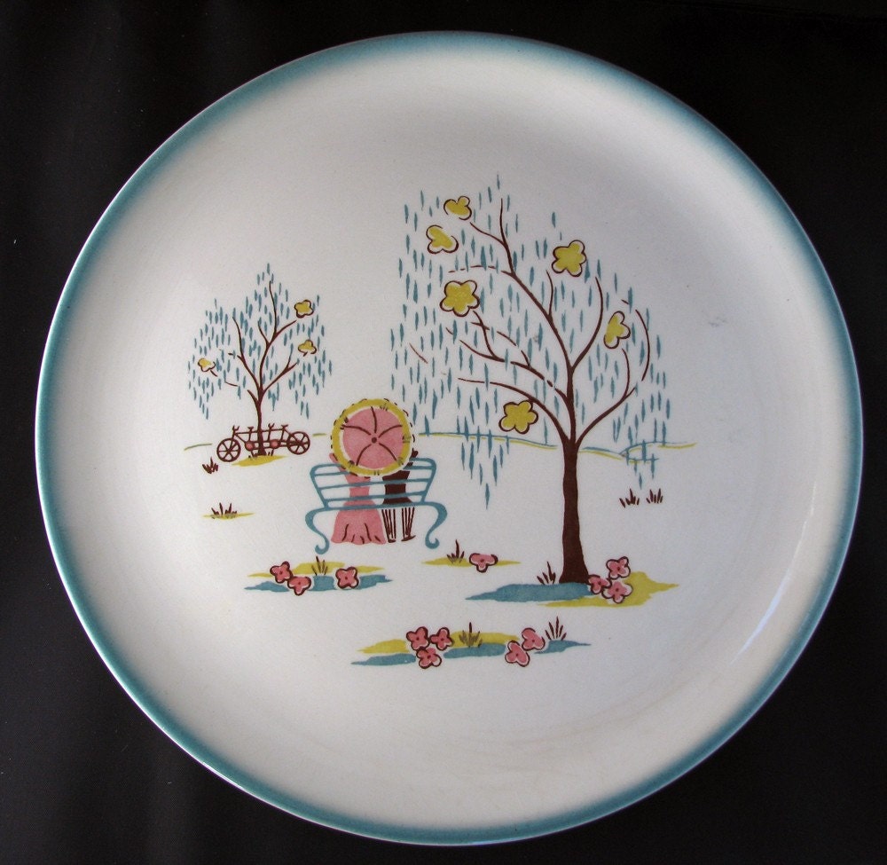 Brock of California Pottery Friendship Platter
