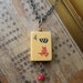 50% OFF Sale Antique Asian Steampunk Necklace Bakelite VINTAGE game piece mah jong tile mah jong tile board game