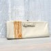 cream woodgrain clutch