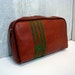 green tree toiletry bag