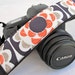 On SaLe...dSLR Camera Straps-Penny Wheel Flowers camera accessory for Canon, Nikon, Olympus and Sony