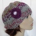 Slouch Beanie Hat Knitted for Women