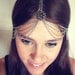 CHAIN HEADPIECE- chain headdress head chain SALE reg 40