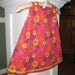 Toddler Dress, Pink Multicolored Floral, Size 2T