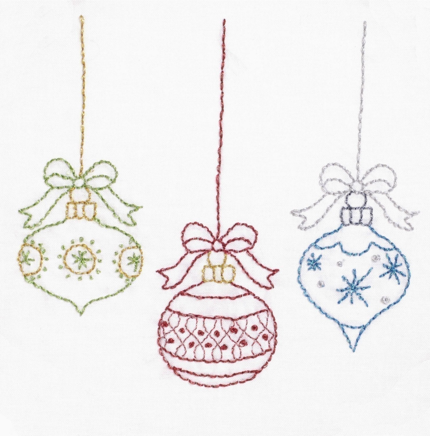 christmas hand embroidery patterns free