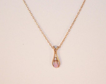 Avon Vintage Opal Necklace